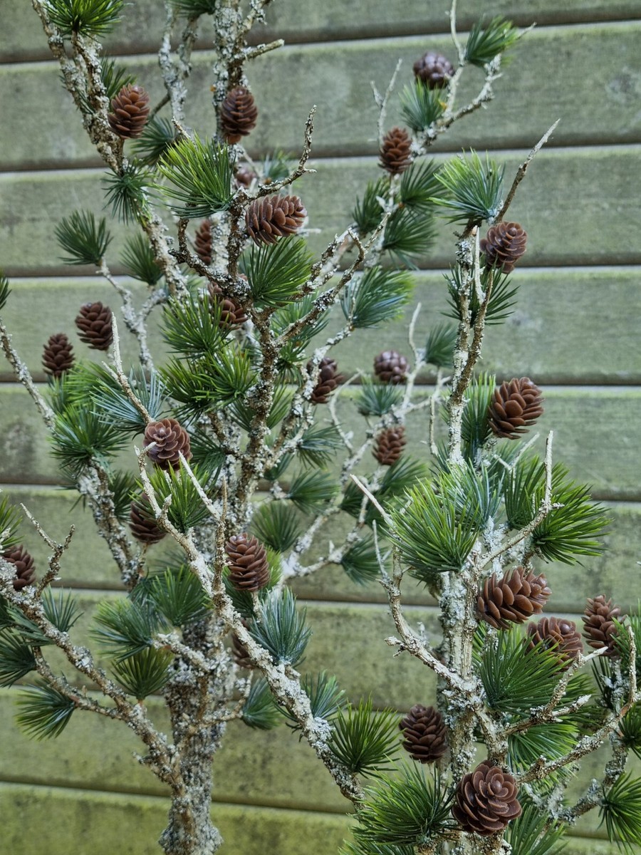 Zeder Zapfen Weihnachtsbaum 60cm 91cm Deko künstlicher Baum Bäumchen Weihnachten