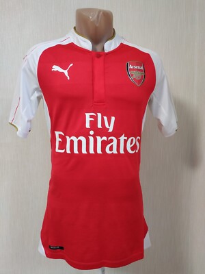 Arsenal London football jersey home shirt 2015/2016 PLAYER ISSUE size M