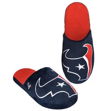 Houston Texans Big Logo SLIDE SLIPPERS New - FREE SHIPPING