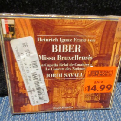 La Capella Reial De Catalunya - Biber: Missa Bruxellensis CD New Sealed