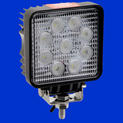 LED Arbeitsscheinwerfer eckig Scheinwerfer 9 x 3 W High Power LED 12 - 24V