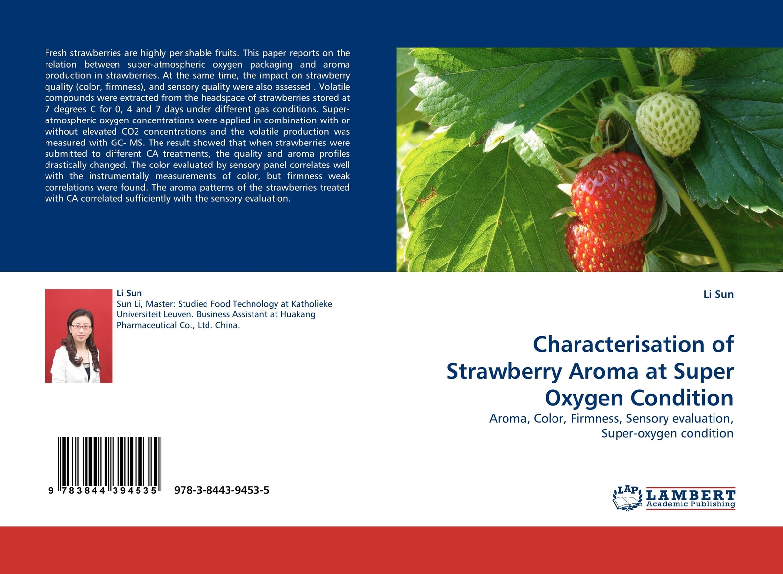 Thumbnail - Characterisation Of Strawberry Aroma At Super Oxygen Condition | Li
