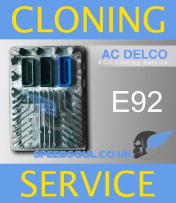   VAUXHALL / OPEL ACDELCO E92 DELCO ECU  DATA TRANSFER CLONING SERVICE  