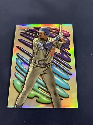 Josue De Paula 2023 Bowman's Best #SH-7 Shellacked Los Angeles Dodgers Refractor
