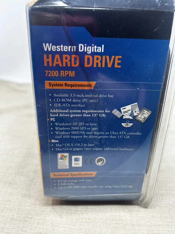 NEW Western Digital Caviar 200 GB,Internal,7200 RPM,3.5" WD2000JBRTL HDD SSD NAS - Image 2 of 3