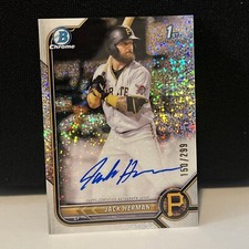 2022 Bowman Chrome Prospect Auto Speckle #CPA-JH Jack Herman /299 -  Pirates