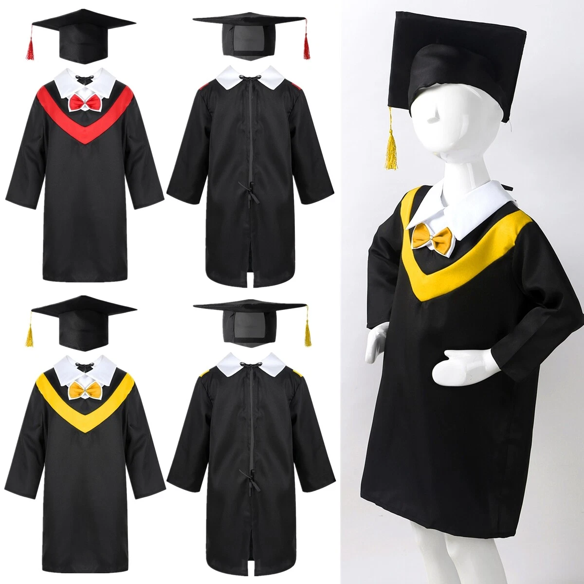 Graduation Dress Guide | Graduation gown, Graduation attire, Graduation cap  and gown