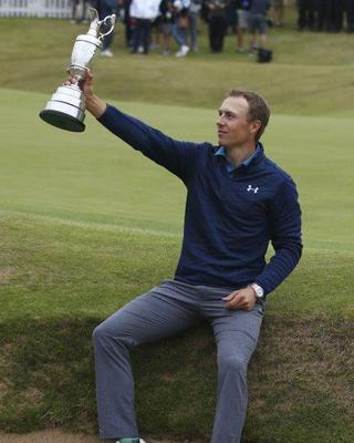 JORDAN SPIETH 2017 British Open Golf PGA Glossy 8 x 10 Photo Poster