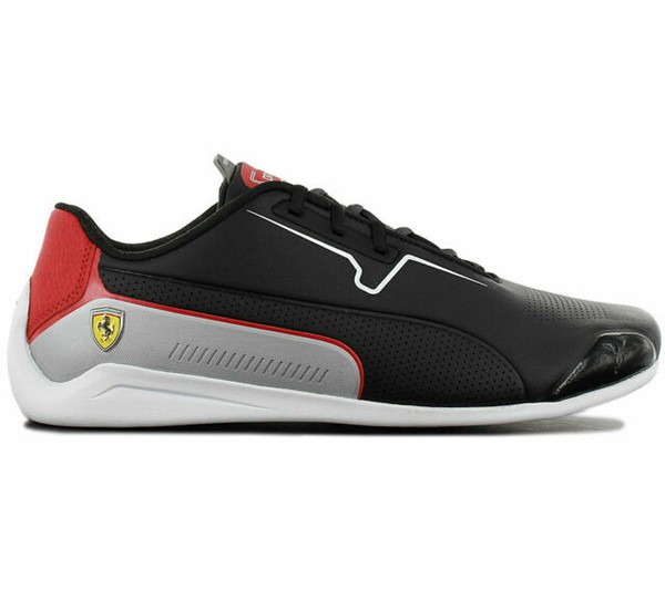 puma drift cat white black