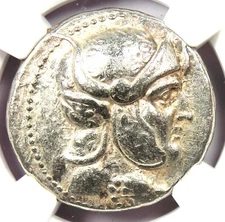 Seleucus I AR Tetradrachm Seleucid Coin 312-281 BC - Certified NGC Choice VF