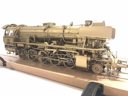 Locomotiva a vapore KM1 scala 1 Franco Crosti BR 50.40 FS ottone serie speciale limitata - Foto 2 di 16