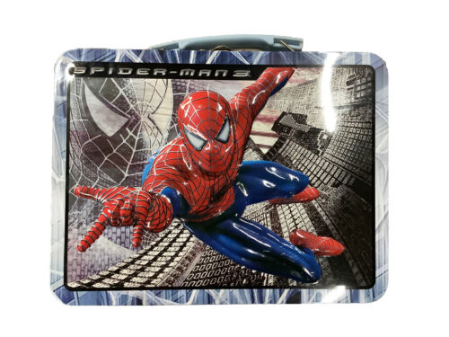 2006 Spider-man 3 Metal Tin Lunch Box Marvel - Picture 1 of 7