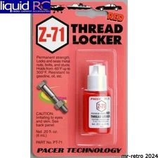 Pacer Technology Zap PT71 ZAP Z-71 Red Thread Lock .20 oz