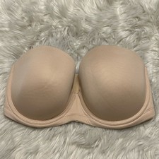 Wacoal Bra 32DDD Beige Red Carpet Convertible Strapless 854119