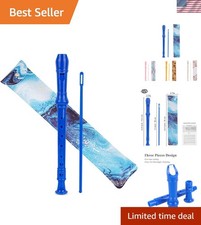 Recorder Instrument for Beginner Adults,8-Hole Soprano Descant Recorder Music...