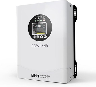POWLAND 120A MPPT Solar Charge Controller 12V to 96V Auto