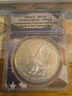 2021 (S) Type 2 American Silver Eagle, Supplemental Issue - ANACS MS70 !!