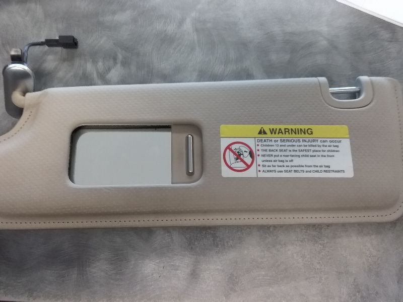Bentley Continental GT 2005 Left Sun visor