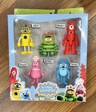 YO GABBA GABBALAND! Yo GABBA GABBA Friends 5-pack Brand New 2025