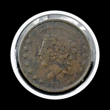 HT-52 1837 Hard Times Token - Millions for Defense - Not One Cent (57844)