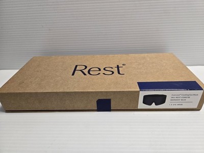 Rest Evercool Cooling Eye Mask Midnight Blue REST-CEM07M New Sealed