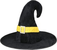 Damen Hexenhut KostüM Halloween Schwarz EinheitsgrößE