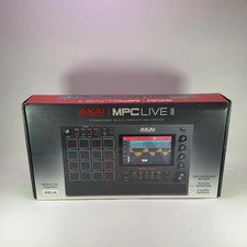 Akai MPC Live II Black Standalone Music Production Center Drum Machine MK2