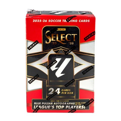 2025-26 Panini Select La Liga Soccer Factory Sealed Blaster Box