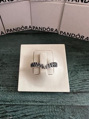 LIVELY WISH Authentic PANDORA Sterling Silver Ring 197681 Sz 60~9