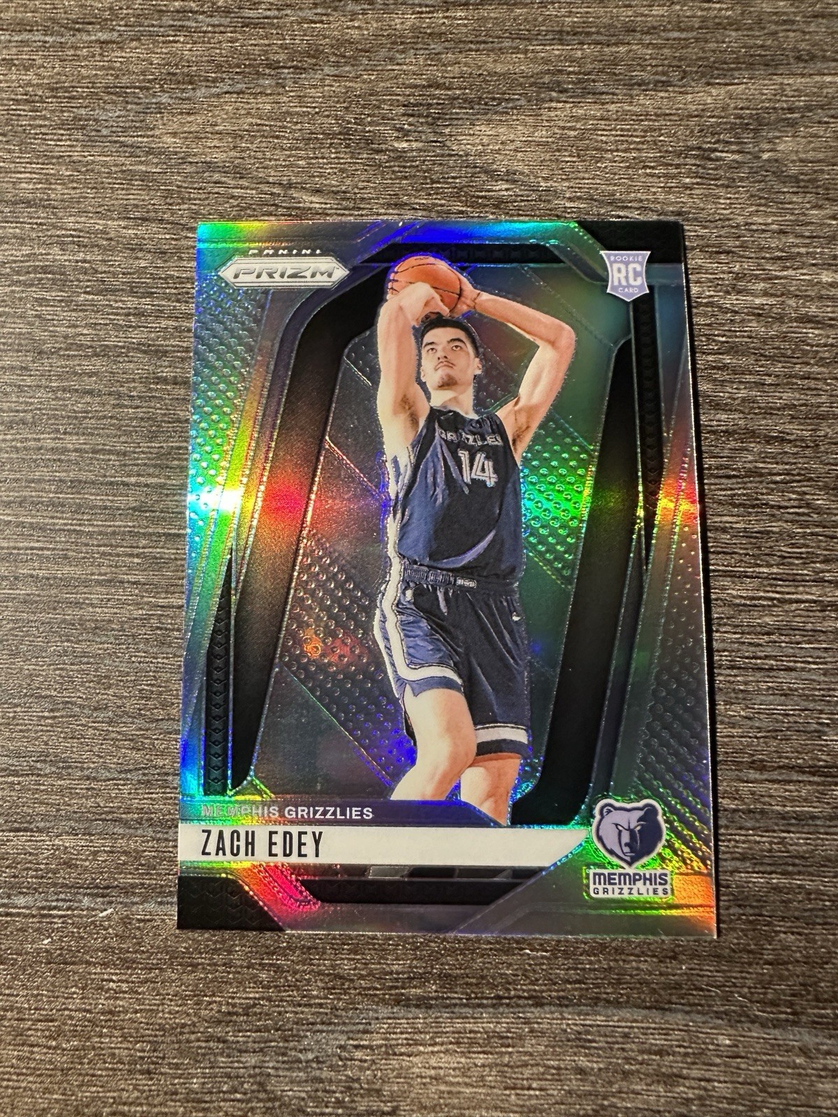 2024-25 Panini Prizm NBA Basketball ZACH EDEY Silver Prizm Rookie RC #249