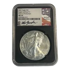 2021 American Silver Eagle NGC MS70 First Type 2 Michael Gaudioso Signed 8B