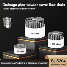 Round Roof Floor Drain Rooftop Rain Pipe Cap  Drainage Plumbing Fitting