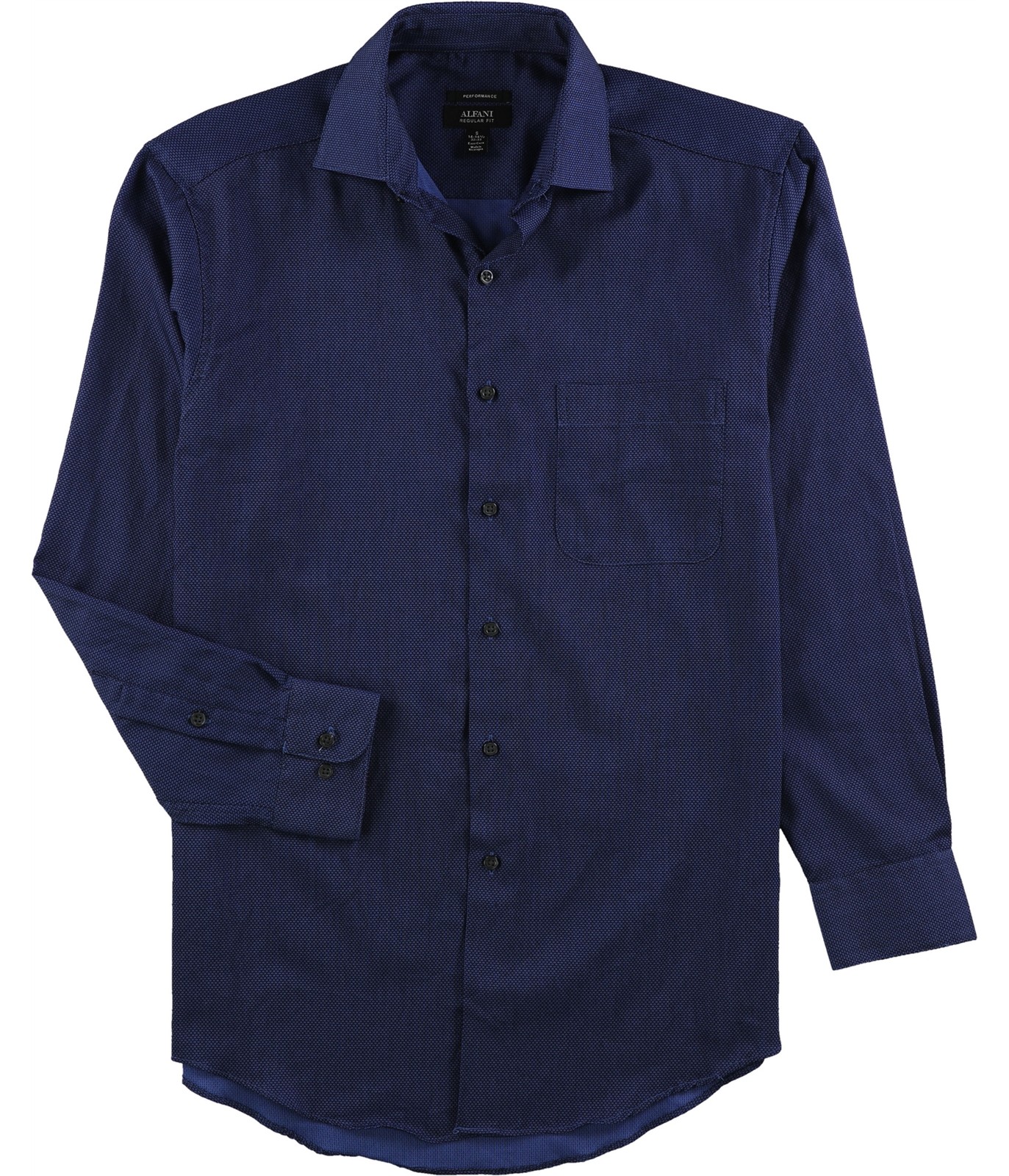Alfani Performance Dress Shirt Blue 14-145 Neck 32-33 Sleeve 5190₽