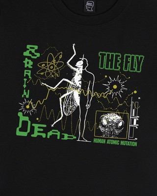 Brain Dead x The Fly T-Shirt - Black - Medium - NWT