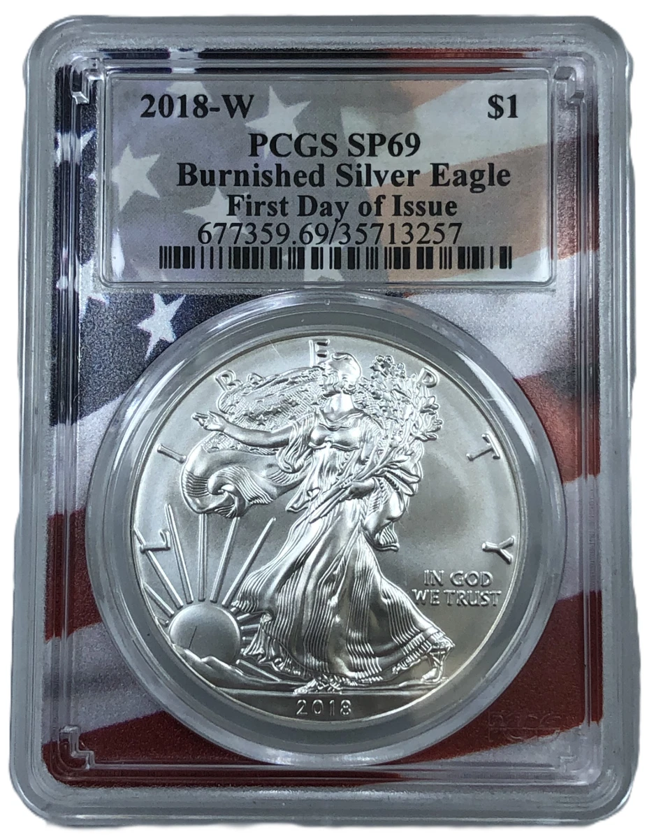 American Eagle MS 69 Graded 2018 Silver Bullion Coins for sale | eBay