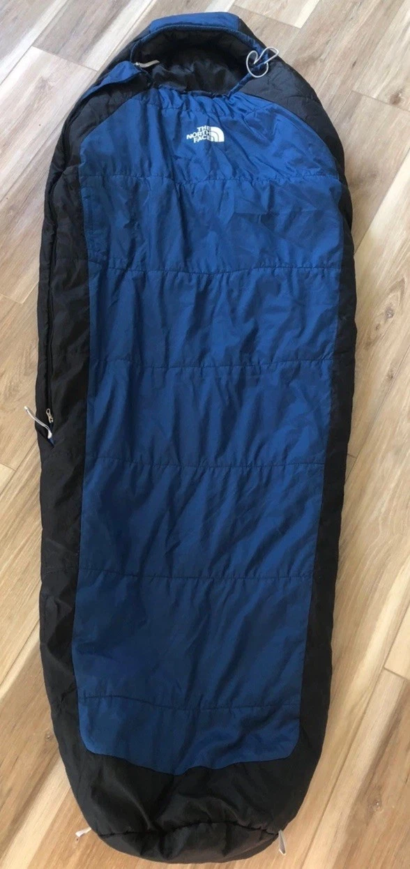 The North Face Blue Ridge 20 Degree Camping Sleeping Bag Heat Shield SL 68”x29”