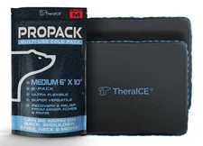 PROpack Ice Pack for Injuries, Reusable Soft Multipurpose Cold Gel Ice Pack f...