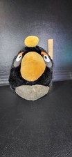 Rare Rovio Angry Birds Plush Backpack Black Bird Soft Collectable Heavy Zip