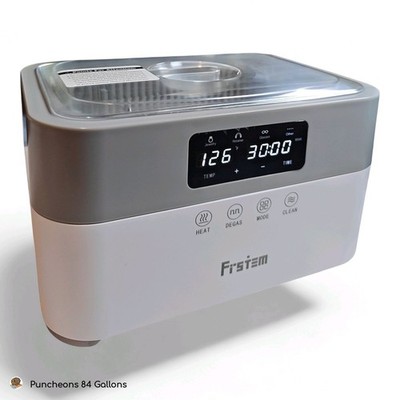 3L Ultrasonic Cleaner Machine for Jewelry, Gun Parts, Glasses LD-03 (White)