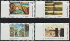 EDSROOM-21023 New Zealand 1437-1440 MNH 1997 Complete Paintings by Colin McCahon