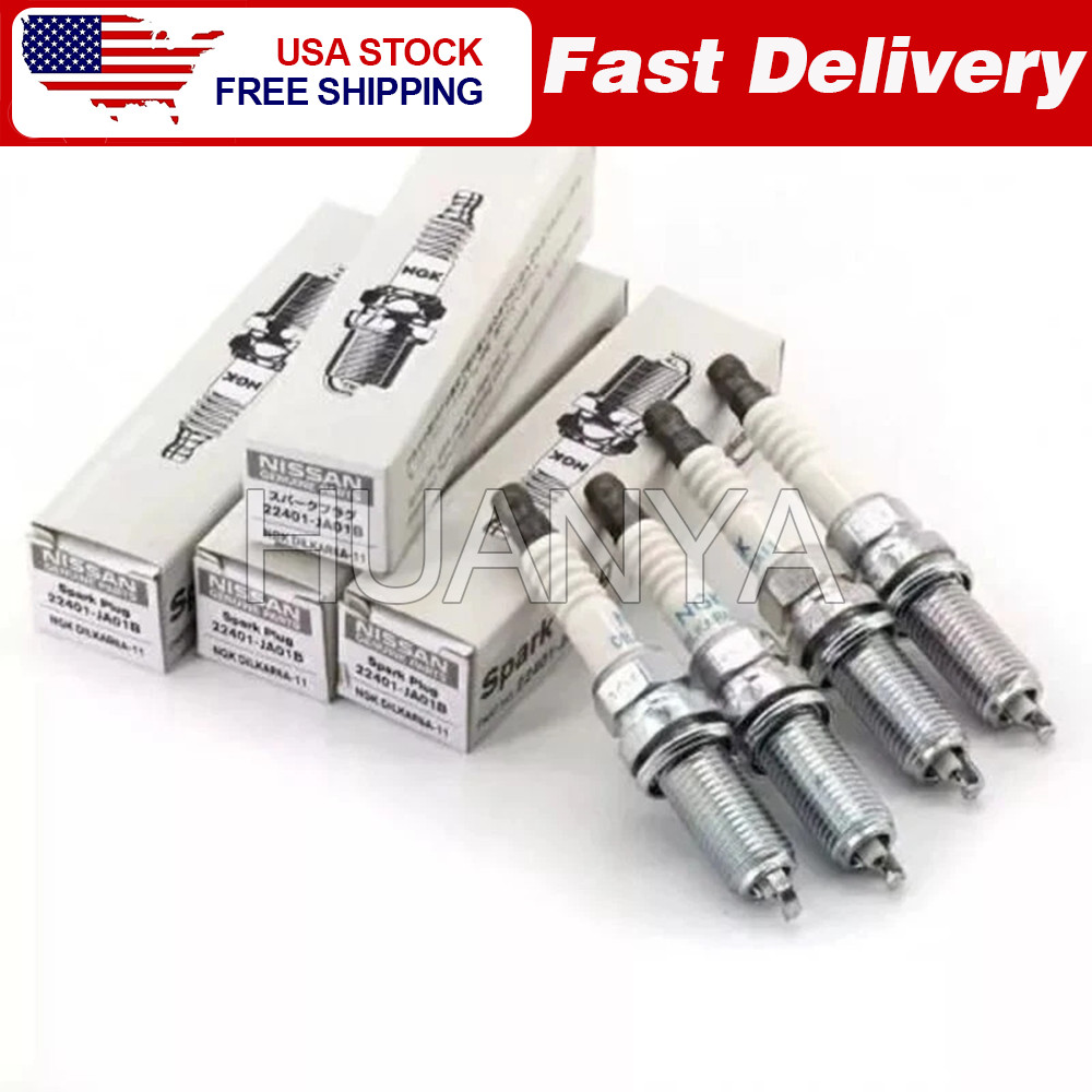 Set Of 4 FXE20HR11 Denso Iridium Spark Plug For Nissan Altima Sentra 22401-JD01B