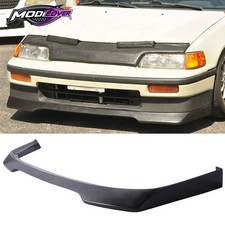 Fits 88-91 Honda Crx Ikon Evo Style Front Bumper Lip Kit Chin Unpainted Pu Fits 88-91 Honda Crx Ikon Evo Style Front Bumper Lip Kit Chin Unpainted Pu