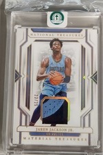 2023 National Treasures Jaren Jackson, Jr. Game Used Material 23/25