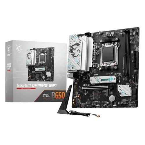 MSI B650M GAMING WIFI mATX DDR5 Motherboard AM5 AMD WiFi 6E Max Memory 128GB
