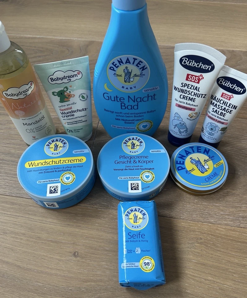 Konvolut Mandelöl Penaten & Bübchen & Babydream Wundschutzcreme & Seife -Neu- - Bild 2 von 2