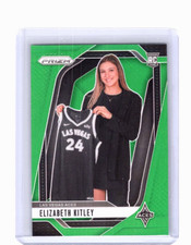 2024 Panini Prizm WNBA Elizabeth Kitley #140 Green (RC)