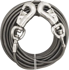 Boss Pet Products Prestige Super Beast XXL 40 Foot Heavy Duty Dog Tie Out Leash