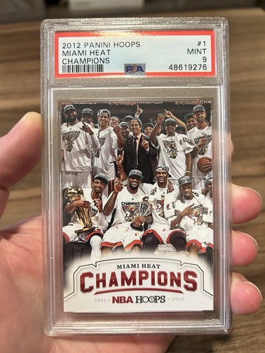 Miami Heat Champions #1 2012 Panini Hoops card