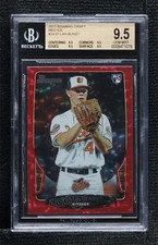 2013 Bowman Draft Red Ice 9/25 Dylan Bundy #24 BGS 9.5 GEM MINT e8i