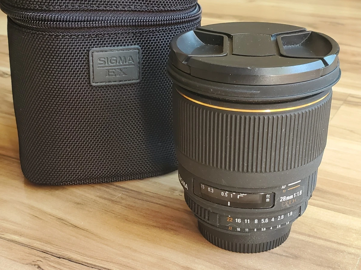 Sigma f/1.8 Camera Lenses 28mm Focal for sale - eBay